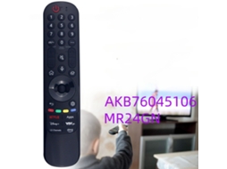 Comando de TV para LG Mr24ga Gn AKB76045106 com controle por voz e air mouse XIAOMOYU