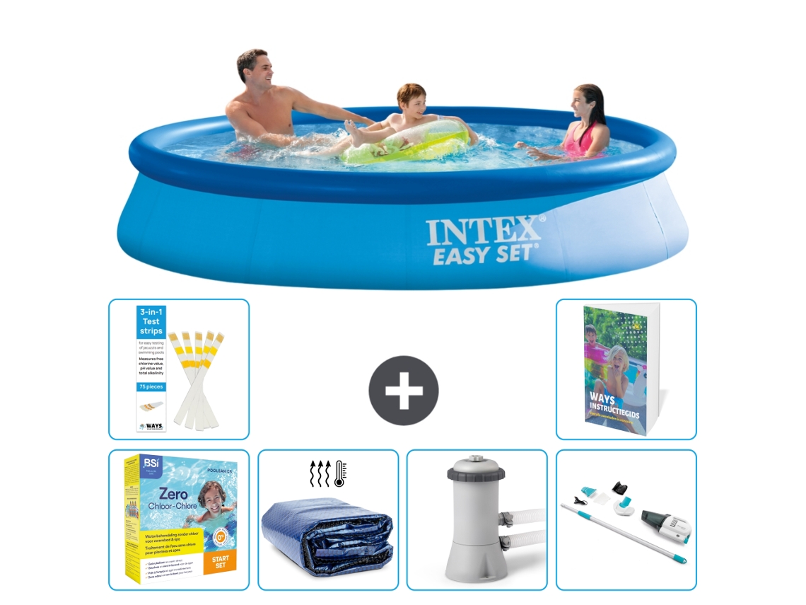 Piscina Easy Set Redonda 366x76 Cm 5 peças S39 INTEX