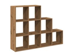 Room Divider Bookcase, Room Divider Bookcases Vidaxl Marrom Madeira Processada (137.5 X 29 X 103.5 Cm)