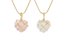 2026-2 Collares De Corazón Con Piedra De Cumpleaños Para Niñas Chicas Adolescentes De Acero Titanio Plateado Oro