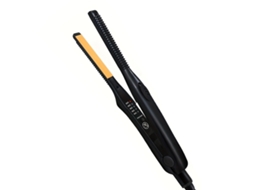 Prancha Alisadora, Modelo Tipo Caneta Ideal Para Cabelos Curtos, Mini Prancha Para A Linha Do Cabelo Com Um Design Que Evita Prender O Cabelo.