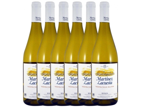Vinho MARTÍNEZ LACUESTA Martínez Lacuesta Tempranillo Branco Rioja (0.75 L - 6 unidades)