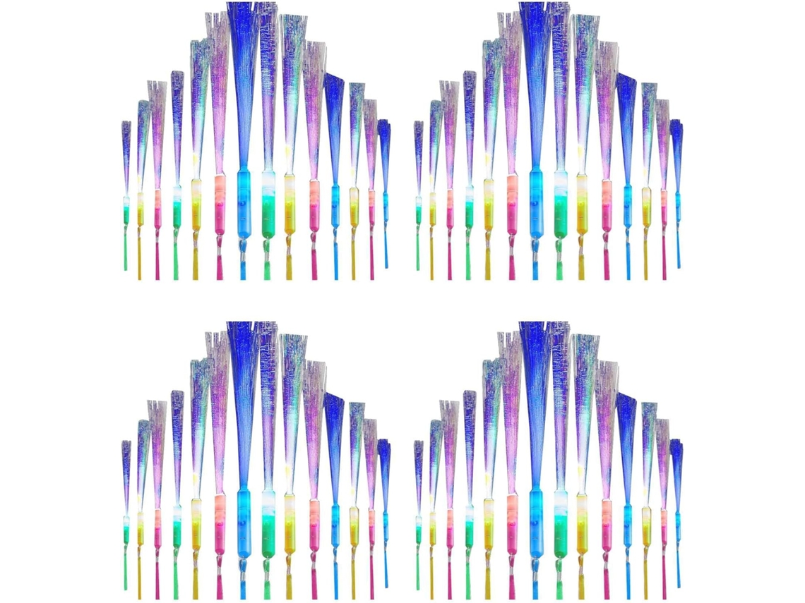 96 varetas de fibra luminosa LED SFUSHOS