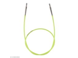 Porta-agulhas intercambiável verde limão 35 cm Knitpro