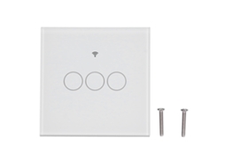 Interruptor Touch LAXISCREED Zigbee 3 gang Eu 100 240v