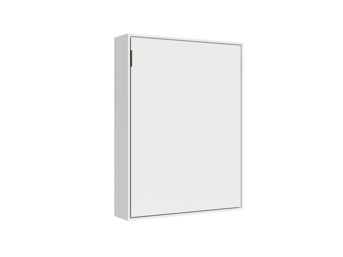 Versia 160 Cama De Casal Vertical Dobrável Branca
