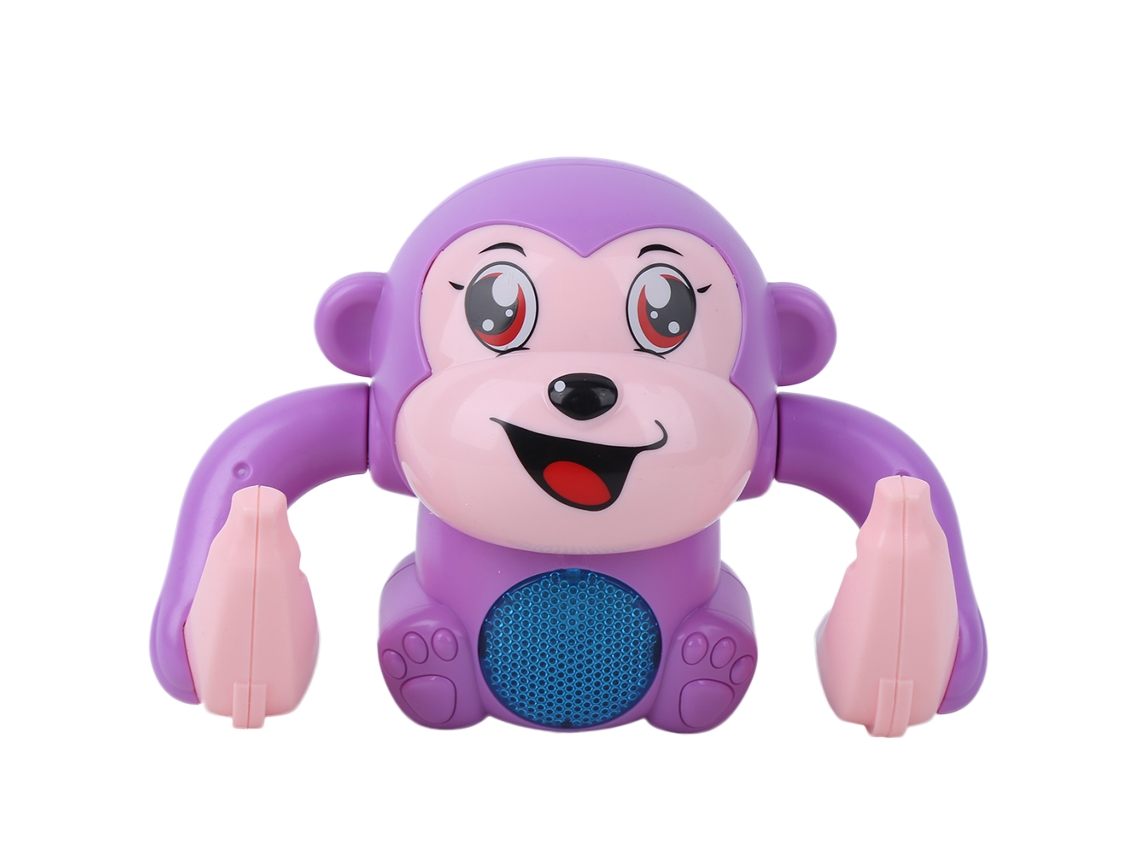 Ats brinquedo Elétrico de Modelo Animal com Controle por Voz e Indução, Padrão Cartoony, para Crianças, Roxo