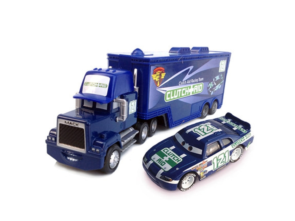 Disney Pixar Car 3 Lightning Mcqueen Jackson Storm Mack Uncle Truck 1:55 Diecast Metal Car Model Toy Boy Christmas Gift
