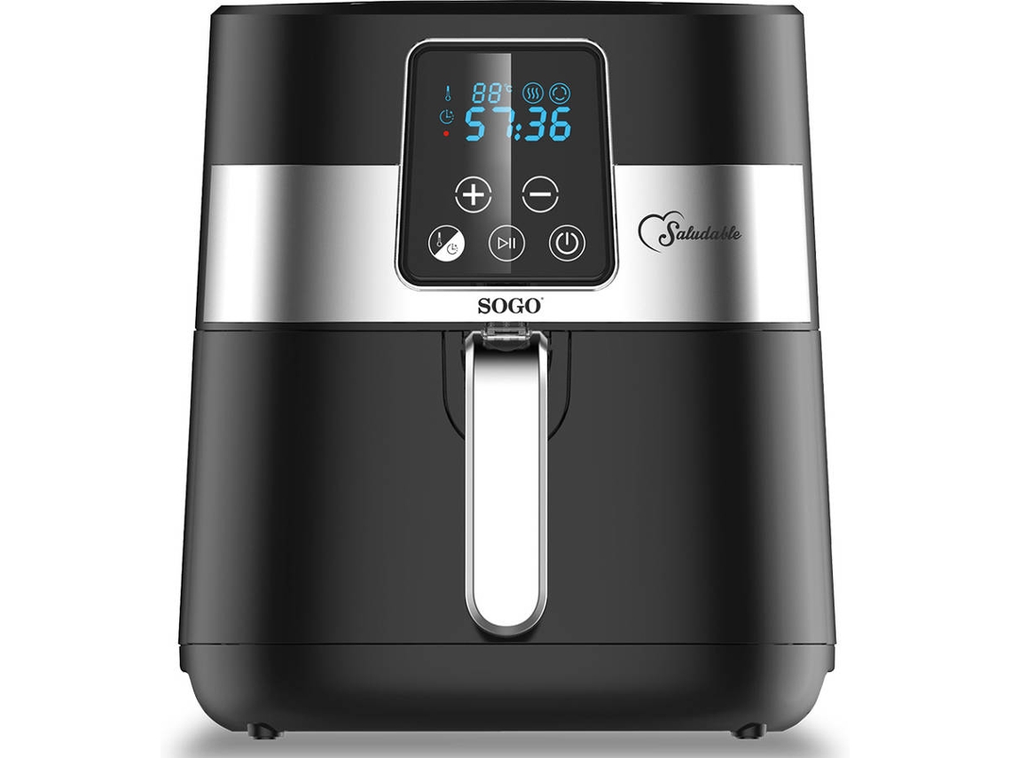 Fritadeira sem Óleo SOGO FRE-SS-10485 (4L - Preto)