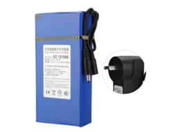 Aetheria bateria de Lítio Polimérica Recarregável 15000mah Dc 121500 com Fonte de Alimentação