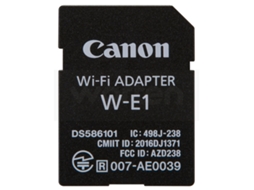 Adaptador Wifi CANON W-E1 — Compatível com Reflex da Canon