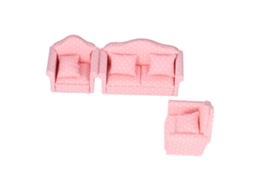 Primerox sofá de Miniatura para Casa de Bonecas 1:12 Acessórios de Decoração Diy com Travesseiros