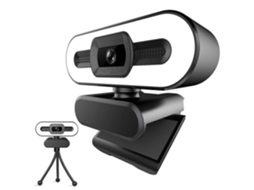 Webcam 2k Full Hd Com Microfone Para Estudo, Bate Papo, Trabalho, Pc/laptop/desktop Brilvibera