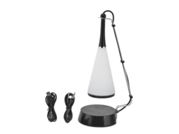 2026 lâmpada de Mesa com Alto falante Bluetooth Sem Fio Controle Táctil Ajustável Recarregável Usb Luz Led para Quarto Estúdio