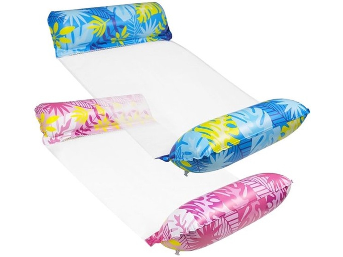 Escolha Sólida - Manta Inflável 4-em-1 - Flutuante/airbed - Hamaca Inclinável - Desmontável - Transportável - Materiais Duráveis - Cinto De Natação