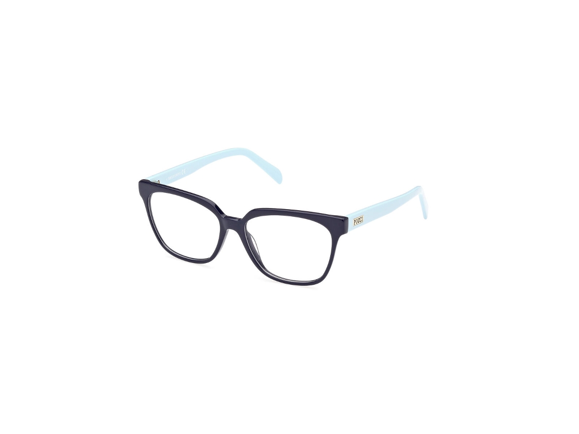 Armação de óculos feminina Emilio Pucci Ep5228-54090 (Azul - Acetato - Ø 54 mm)