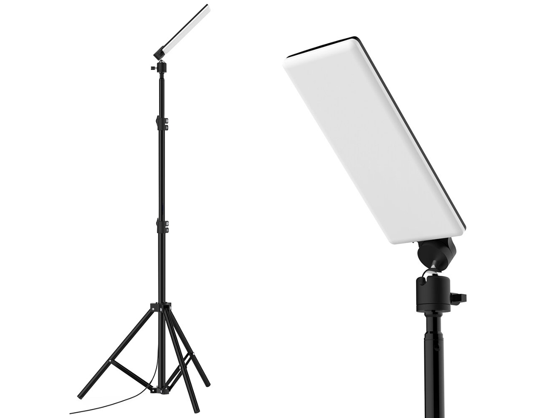 Cabeça Atualizada Cl03 84*leds Retrátil E Dobrável 1,8 M Tripé Luz 6500-7000k Brilho Altura Ajustável Lâmpada De Trabalho Led Luz De Acampamento Portá