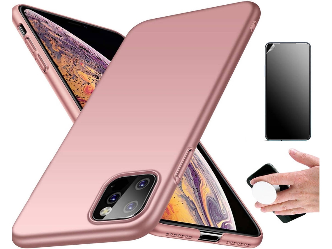 Pelicula de Vidro YEMAESRE Ultimatte, Turtleshell Rígida e Popsocket