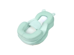 Almofada De Amamentação Com 3 Ângulos Ajustáveis (0°/15°/30°) E Rede 3d - Verde - Eifson