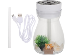 Umidificador Portátil Para Carro Ibasenice, Pequeno Ambientador Casa E 380ml, Abs, Carregamento Usb