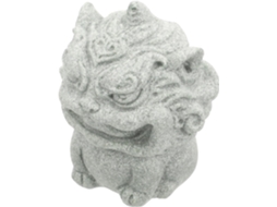 Estátua Decorativa Kylin Arenito Escritório Bonsai Design Multifuncional Estilo Chinês Moderno Ornamento Micro GOKOCO
