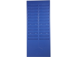 Suporte De Parede Cartão De Ponto Em Pp Azul, Reutilizável E Com Design Prático Escritórios E Cozinhas, Cor