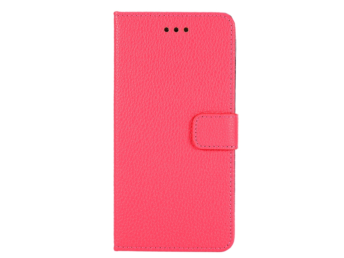 Capa de Telefone com Padrão de Lichia Vermelho Rosa EOOCOO (inserção de Cartão, Compatível com Iphone 6plus 6splus)