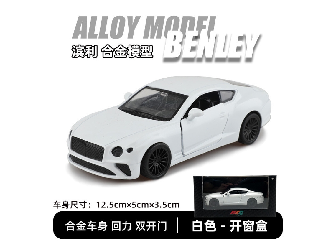 Miniatura de Carro em Metal Fundido, Escala 1/36, Brinquedo Infantil MDUG
