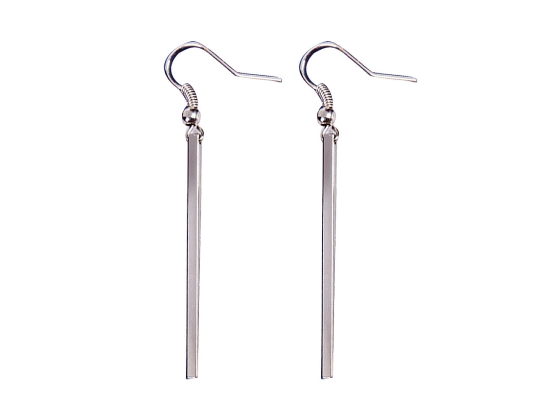 Brincos Pendentes Retangulares Simples