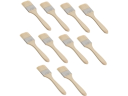 Conjunto De 10 Pincéis Profissionais Para Pintura A Óleo E Verniz.