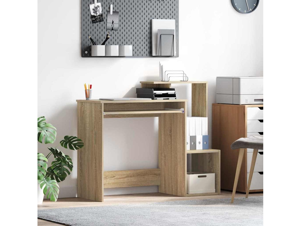 Vidaxl Mesa Carvalho Sonoma 106 X 41 X 88,5 Cm Derivados De Madeira
