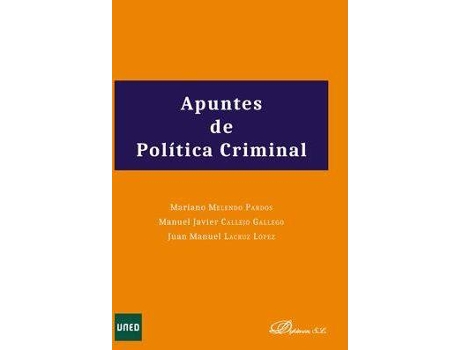 Livro Apuntes De Política Criminal de Mariano Melendo Pardos (Espanhol)