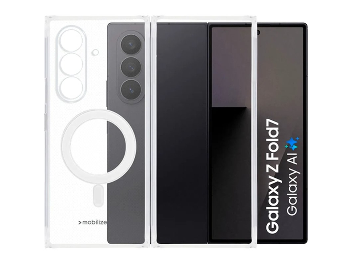 Mobilize Pc Back Cover Transparente Magnético Samsung Galaxy Z Fold 7