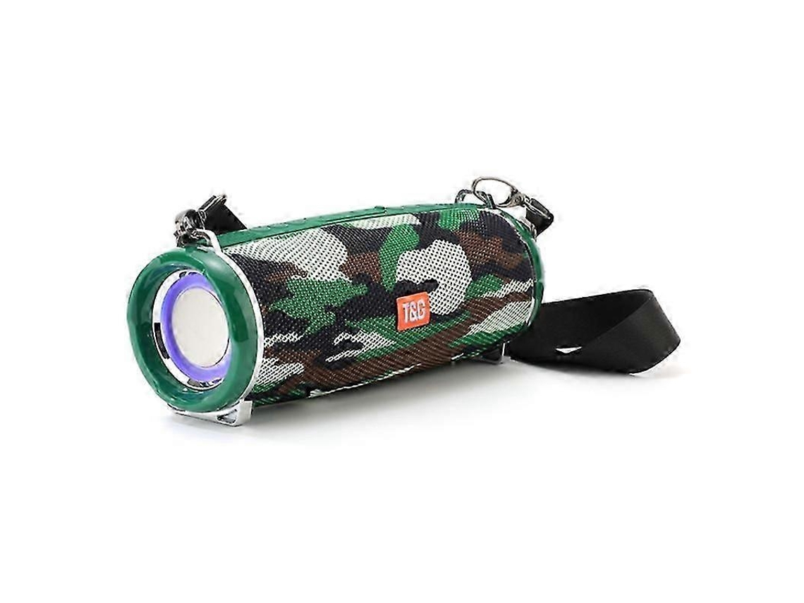 Tg Tg192 Alto Falante Portátil Para Ambientes Externos Com Suporte Para Bluetooth, Cartão Tf, U Disk, Fm, Subwoofer Sem Fio Com Olysi Shop