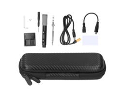 Conjunto De Soldador Eléctrico Mini Portátil Ferramentas De Soldadura Com Bolsa De Armazenamento Estendida Sqd60b