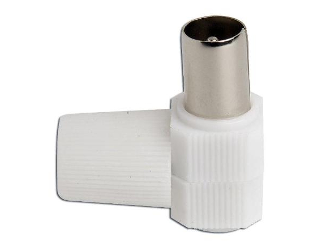 SIMON multimedia conector tv macho acodado 9,5 mm mu730844