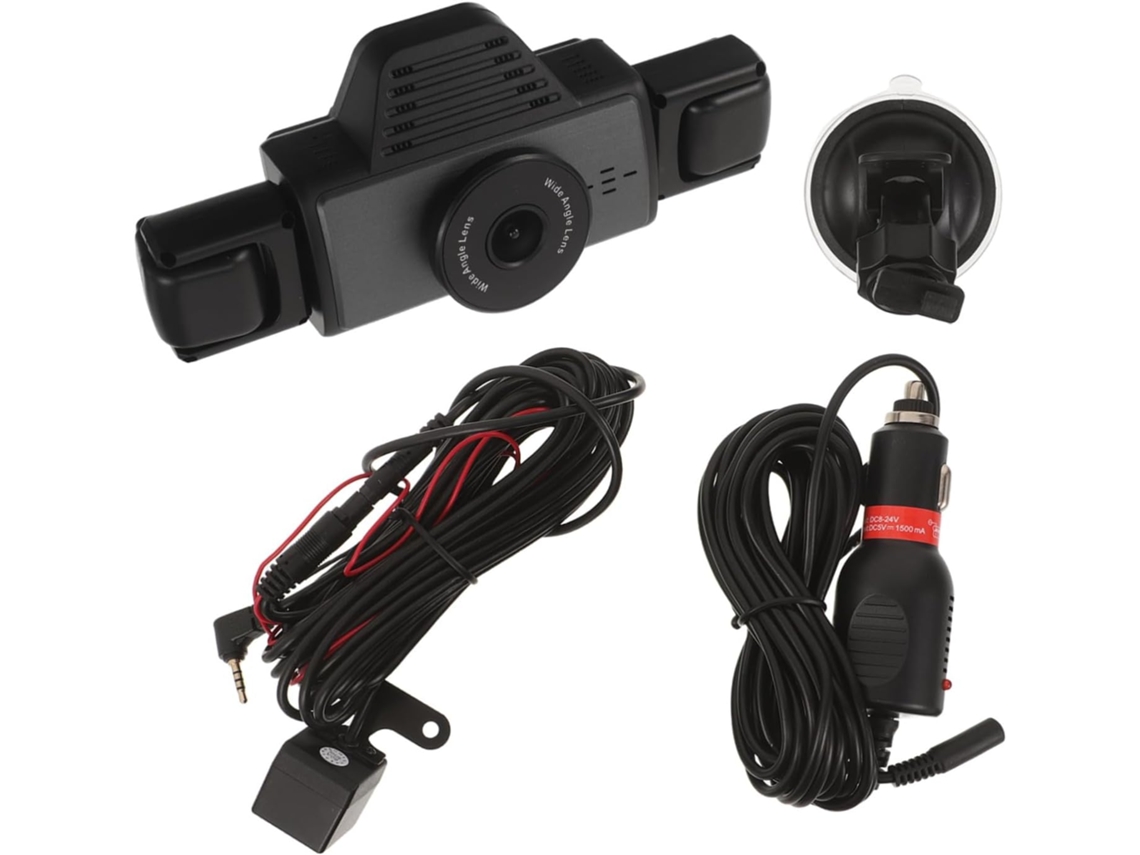 Gravador Dvr Veicular 2k De Cinco Canais Com Câmera Abs