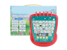 Máquina De Aprendizado Árabe E Inglês Infantil Com Cartões Multifuncionais E Músicas Clássicas
