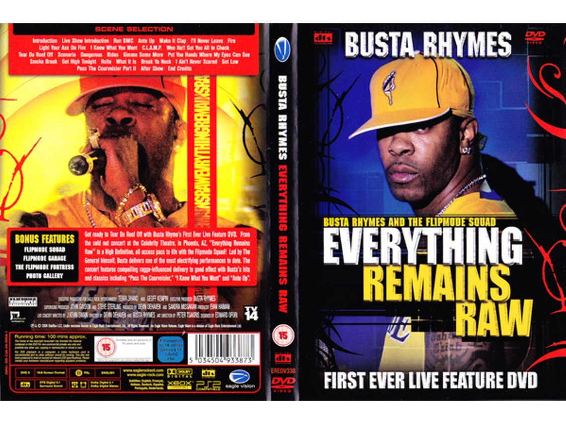 DVD Busta Rhymes - Everything Remains Raw