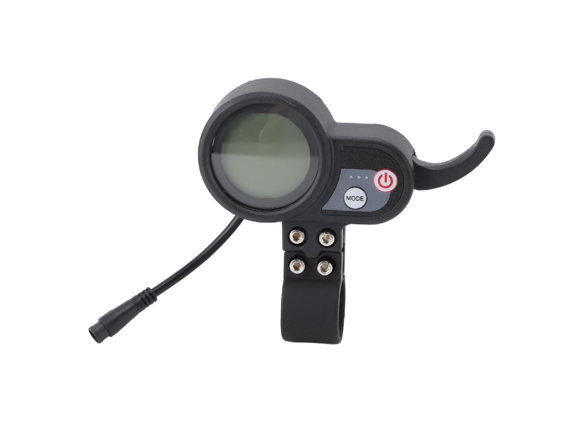 Painel de Tela LCD S/MARCA para Scooter Elétrico 36V 60V, com conector impermeável de 6 pinos