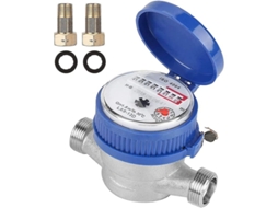 Novo Medidor De Água Fria 2025, 15mm 1/2 Polegada, Tipo Seco De Fluxo Simples Com Acessórios Jardim E Casa