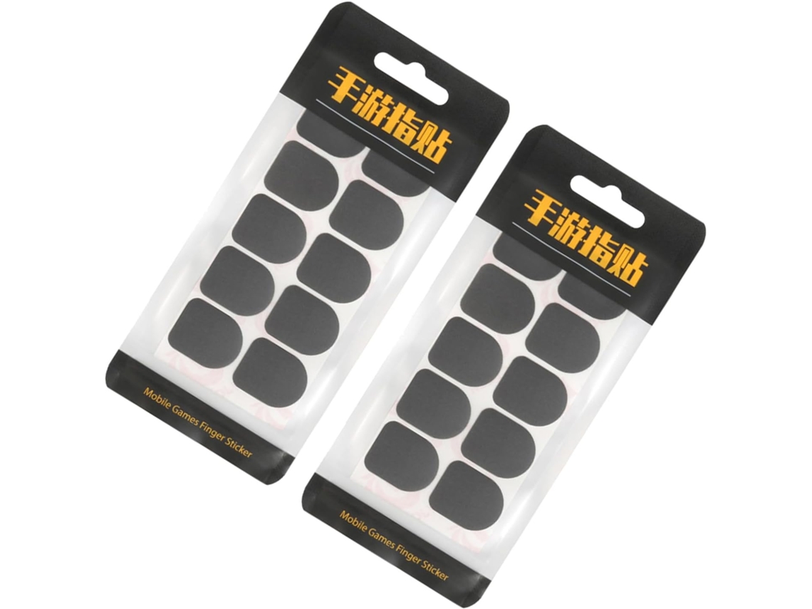 Capas Protetoras Tehaux Para Jogos Com Tela Sensível Ao Toque, Fibra De Carbono, Para Proteção Dos Dedos