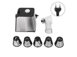 Laxiscreed Cortador De Legumes Elétrico 5 Em 1 Para Fatias, Cubos, Raspas E Tritura, Processador De Alimentos Multifuncional
