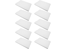 Placa Em Mousse Blanche 10 Peças Para Emballage Rapide