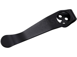 Clipe De Bolso Profundo Em Titânio Preto, Feito Para Spyderco Domino