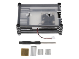 Capa De Acrílico (proteção Multicamada Para Raspberry Pi)