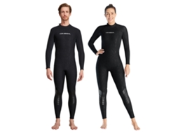 Traje de Mergulho 3mm Unissex para Homens e Mulheres