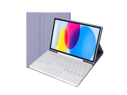 Capa Com Teclado Bluetooth E Touchpad Com Slot Para Caneta Para Ipad Pro 9.7 Pol. Layout Pt