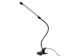 Lâmpada de Mesa de Pinça Led 36 Luzes, Usb, 3 Cores, 10 Níveis de Brilho, Flexível | S/MARCA