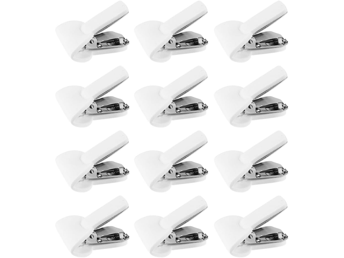 Conjunto De 12 Prendedores Para Colchas E Edredons Angooily, Em Espuma E Metal, Versáteis E Antiderrapantes, Ideais Para